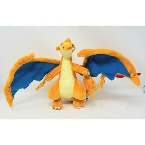 NWT Charizard Pokémon Center Plush Figurine with Adjustable Wings 16" Long